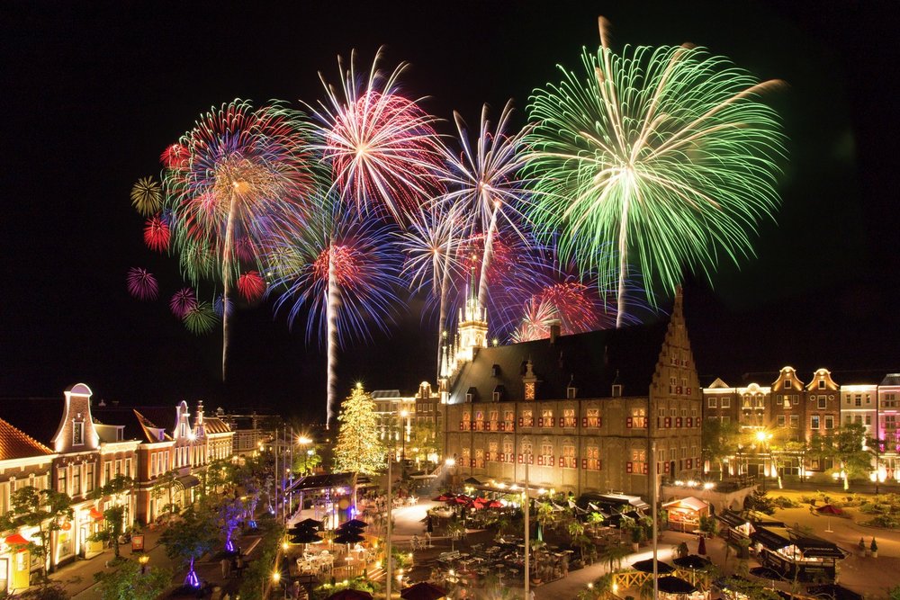 豪斯登堡煙火秀