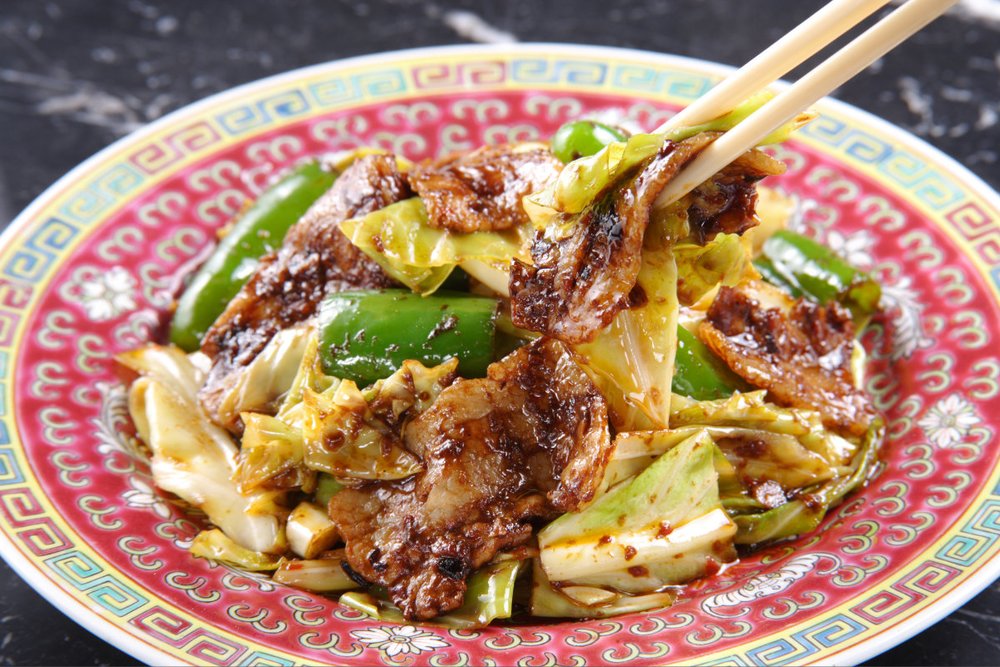 Thịt Heo Nấu Hai Lần Thơm Mềm Ở Tứ Xuyên