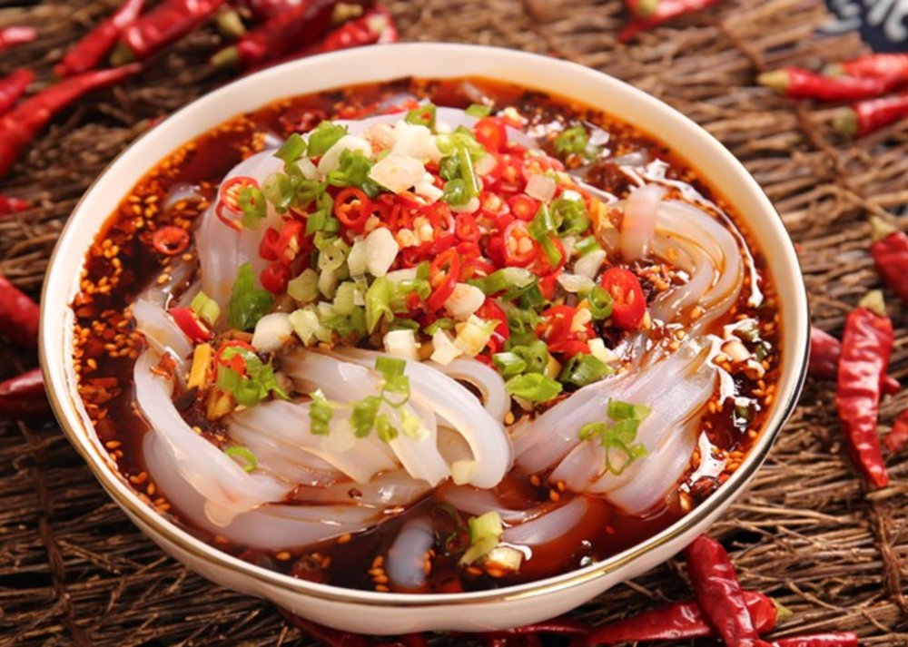 Mì Sợi Thạch Chua Cay