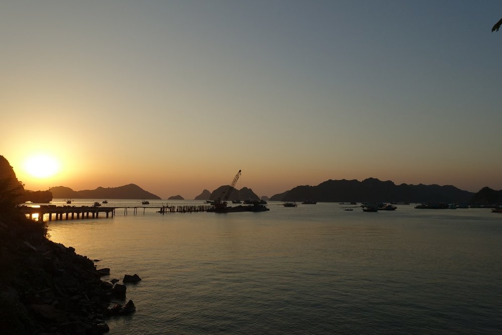 Tận hưởng biển đêm tại đảo Cát Bà