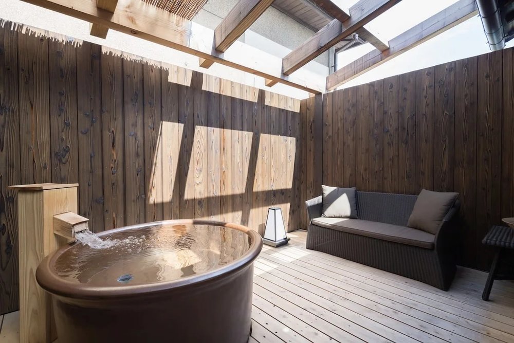 Nazuna 京都 二條城｜半露天浴池