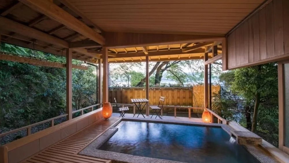 北野屋飯店｜露天浴池