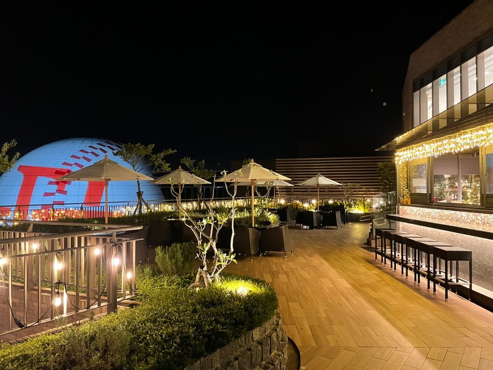 名人堂花園大飯店餐廳｜星空啤酒吧