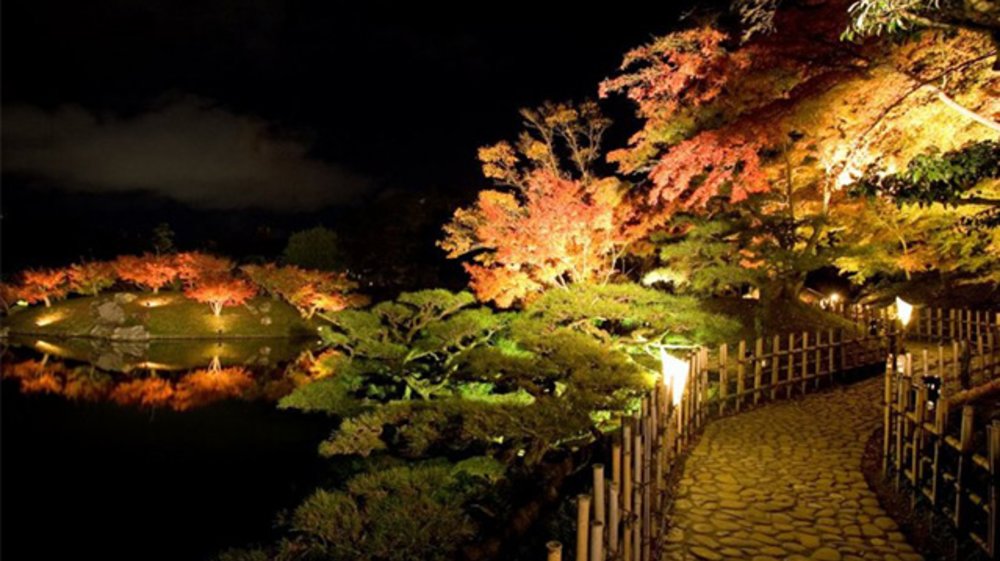 高松景點|栗林公園