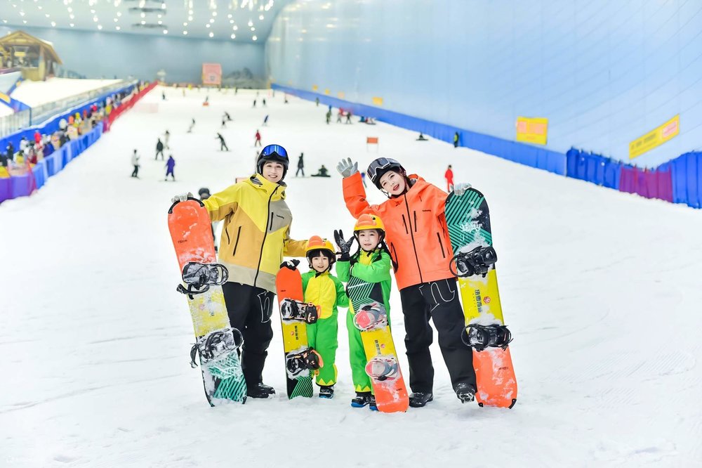 Công Viên Tuyết Sunac Ở Quảng Châu