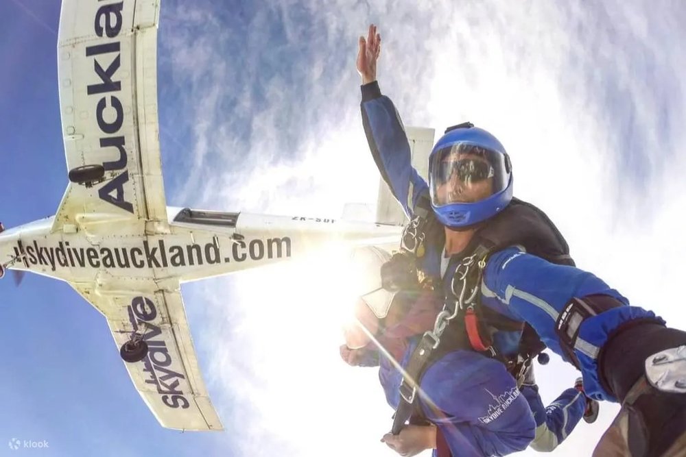 紐西蘭奧克蘭高空跳傘體驗
