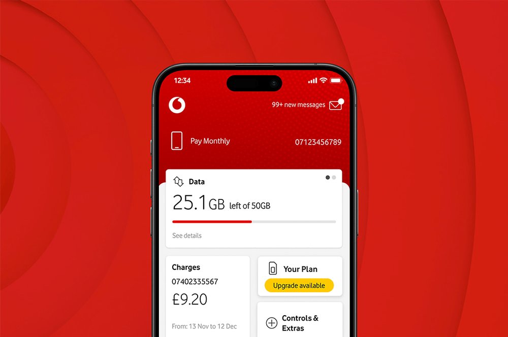 SIM Vodafone Châu Âu