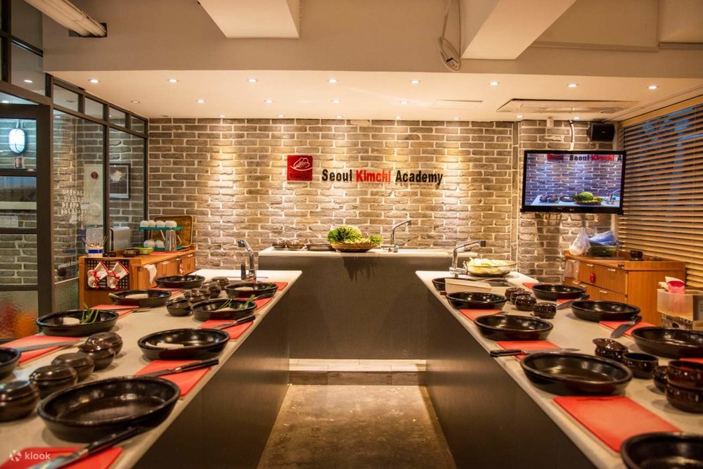 how to make kimchi - a room where kimchi-making takes place