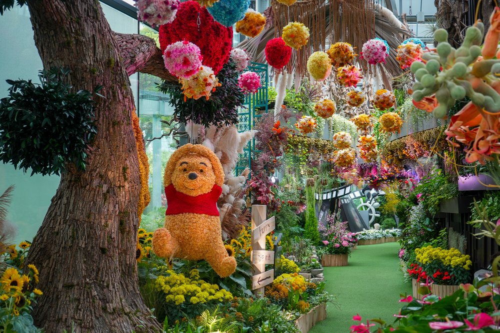 Gardens by the Bay Singapore - Disney Garden of Wonder at Floral Fantasy