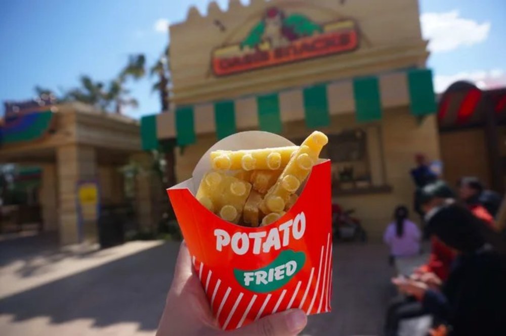 樂高形狀薯條450日幣