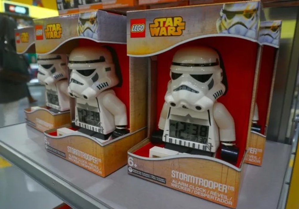 名古屋樂高樂園周邊｜STARWARS聯名款時鐘（白衛兵）