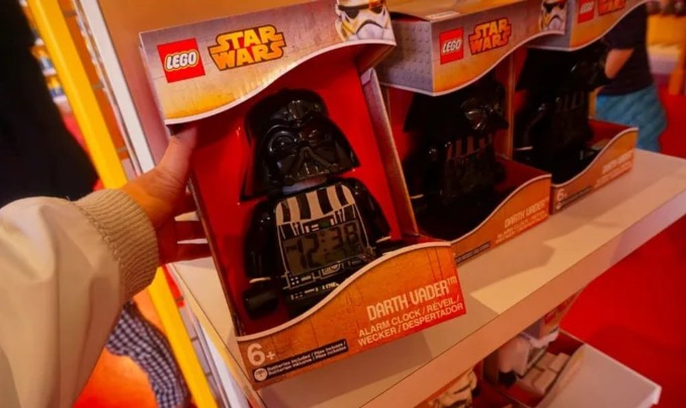 STARWARS聯名款時鐘（黑武士）