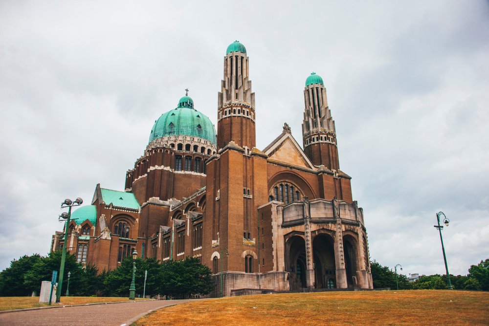 Vương Cung Thánh Đường Sacred Heart Ở Brussels