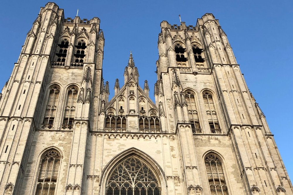 Nhà Thờ Saints-Michel-et-Gudule Ở Brussels