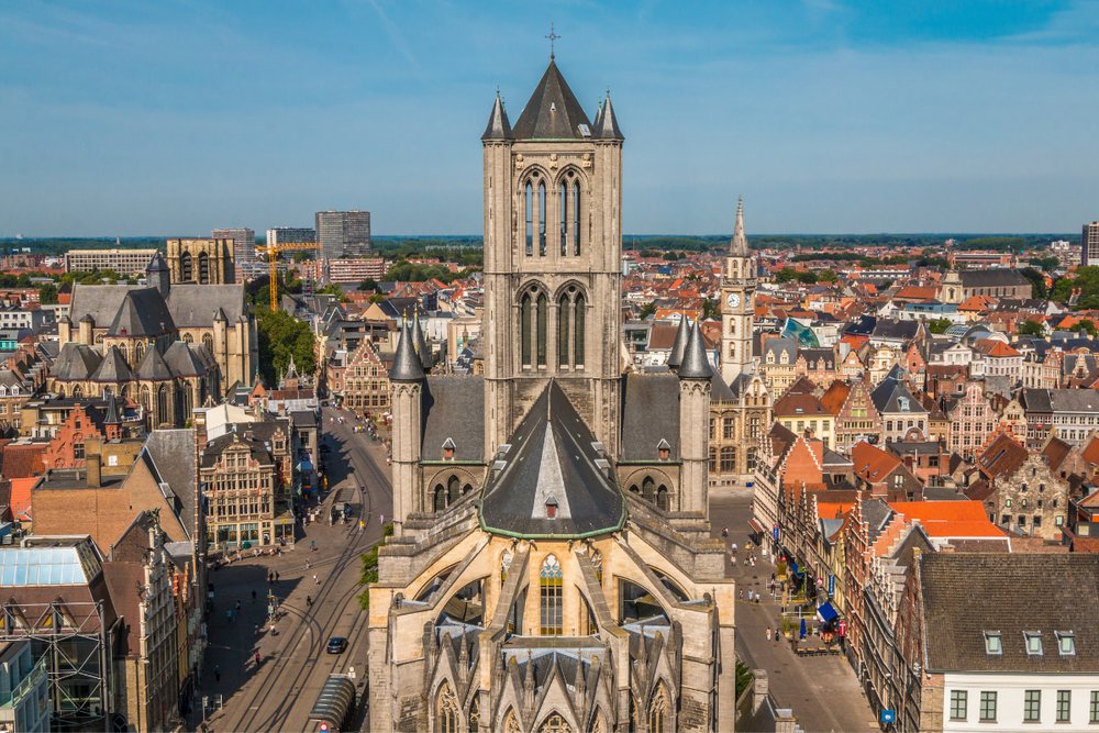 Nhà Thờ Saint Bavo Ở Ghent - Nước Bỉ
