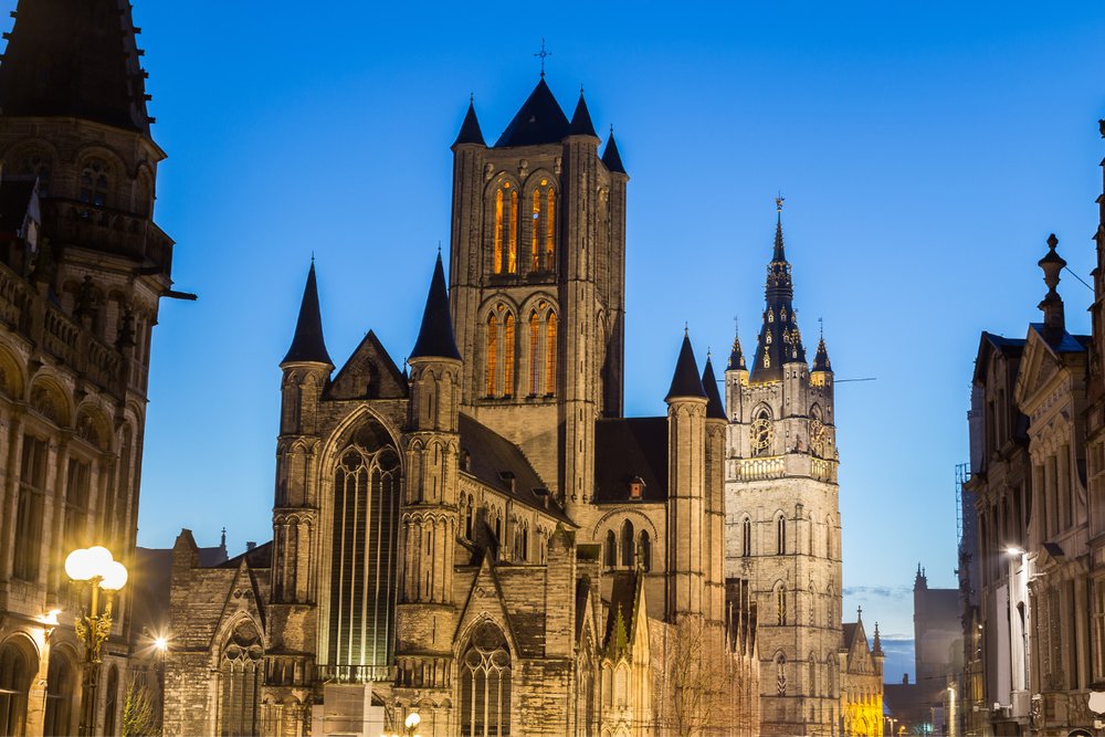 Nhà Thờ Saint Bavo Ở Ghent - Nước Bỉ