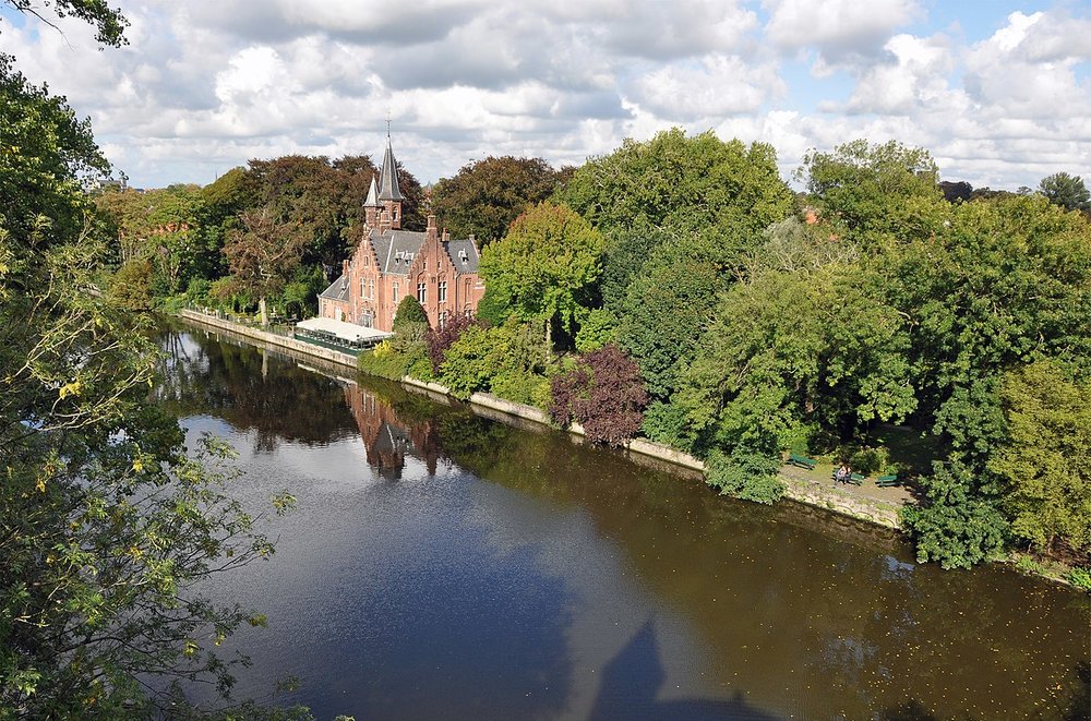  Hồ Tình Yêu Minnewater Ở Bruges - Nước Bỉ