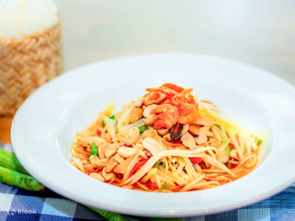 Gỏi Đu Đủ Somtam Ở Bangkok