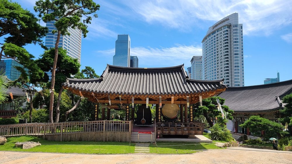  Đền Bongeunsa - Seoul 