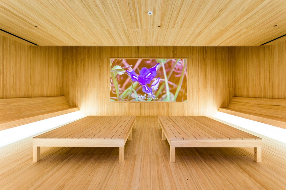 韓國AQUAFIELD扁柏木汗蒸幕