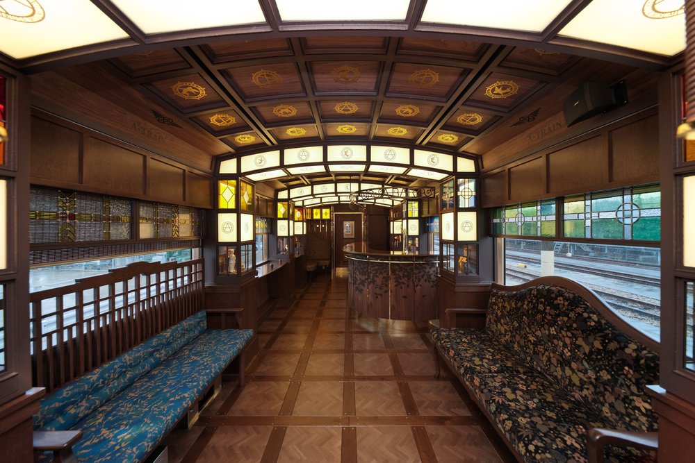 Japan Train JR Kyushu Railway - A-Train Interior