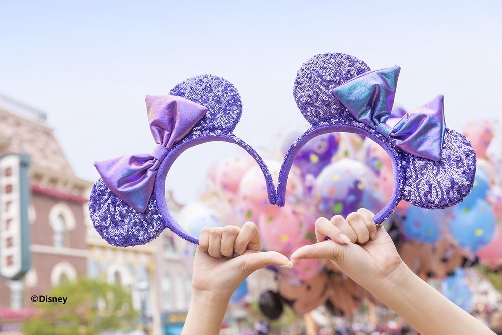 香港迪士尼樂園必買 #1  米奇與米妮頭飾