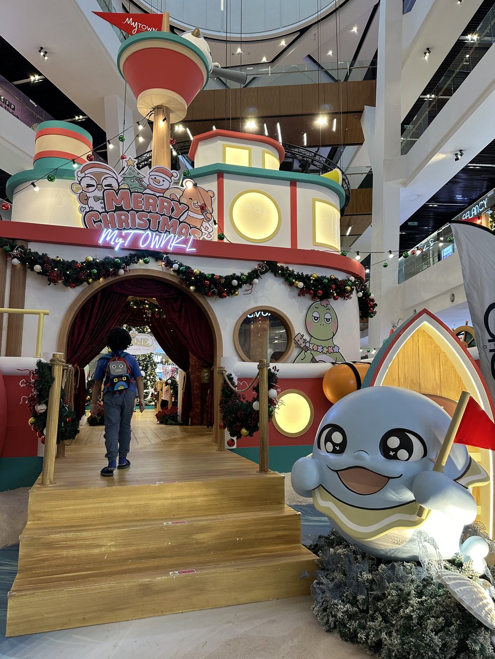 MY EN mytown shopping centre christmas mall deco 2024