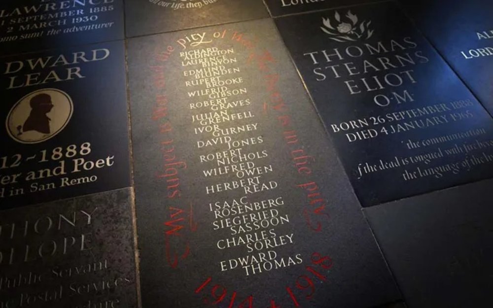 西敏寺詩人角（Poets’ Corner）