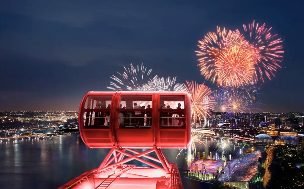 dinner at Singapore Flyer