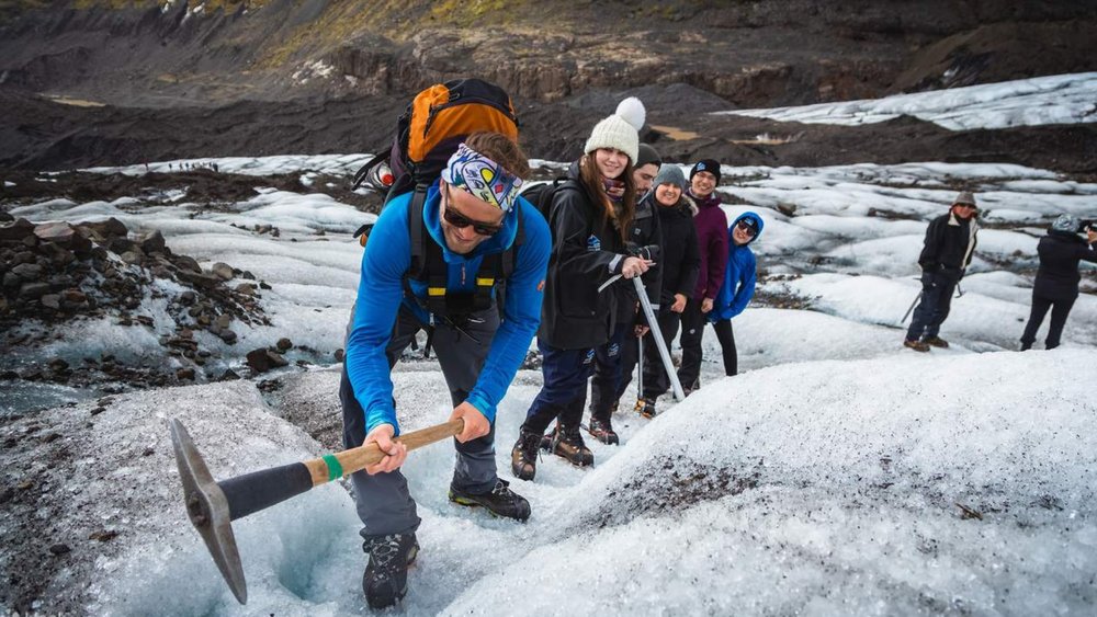 The Skaftafell National Park is home to glaciers, icefalls, and a whole lot of fun! Credits: Klook
