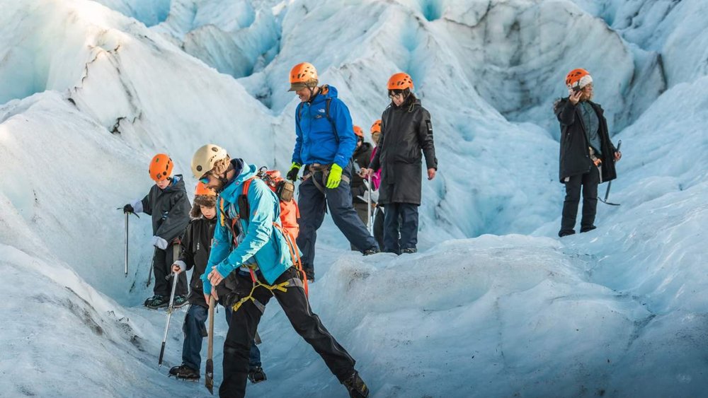 Hiking in the mountains