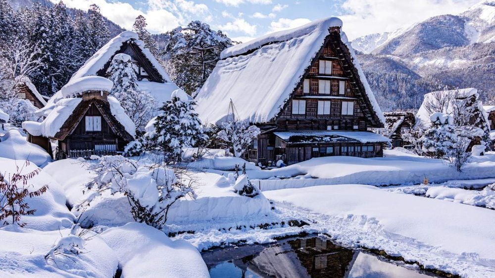 Step inside a winter fairytale when you visit Shirakawa-go.  Credits: Klook