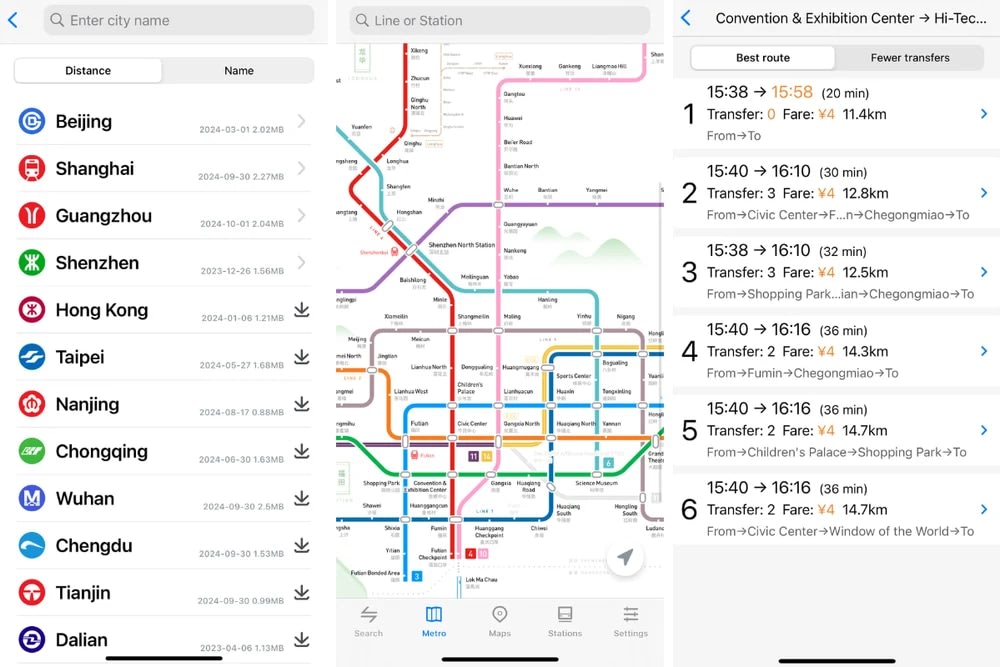 MetroMan – Ứng Dụng Hướng Dẫn Tàu Điện Ngầm