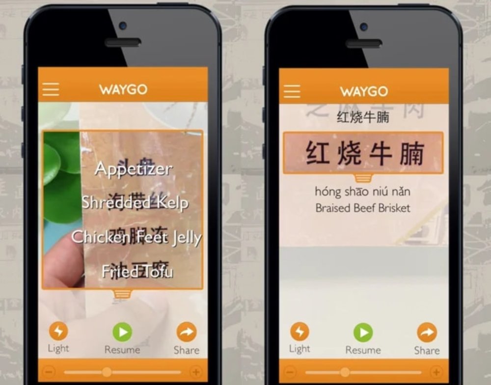 Waygo – Dịch Thuật Tức Thì Cho Du Khách