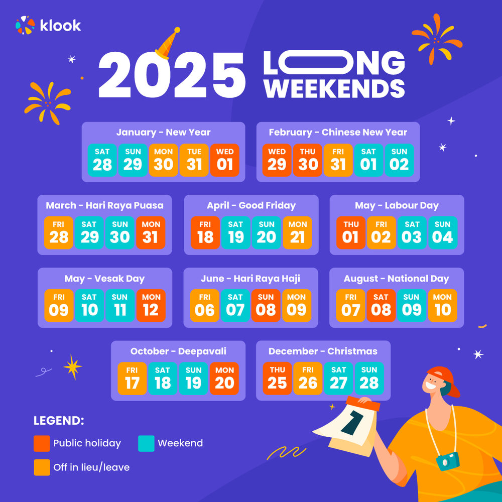 2025 Public Holidays Calendar Singapore