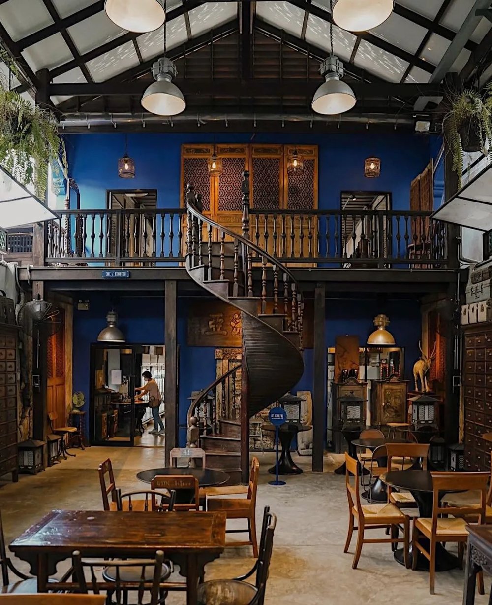 老宅咖啡馆Hong Sieng Kong |photo丨ins@pandazzbear