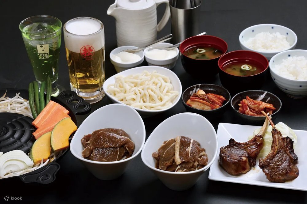 札幌美食推薦 , 松尾ジンギスカン (成吉思汗羊肉烤肉)