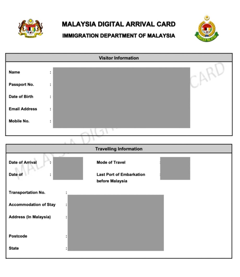 馬來西亞數位入境卡MDAC教學 #6