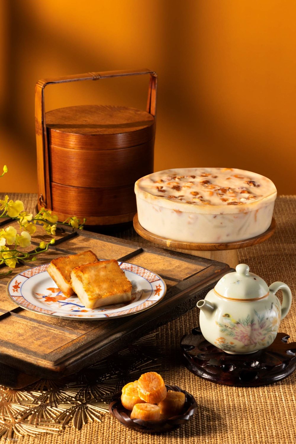 香港文華東方酒店瑤柱蘿蔔糕 (1kg)，蘿蔔糕，年糕