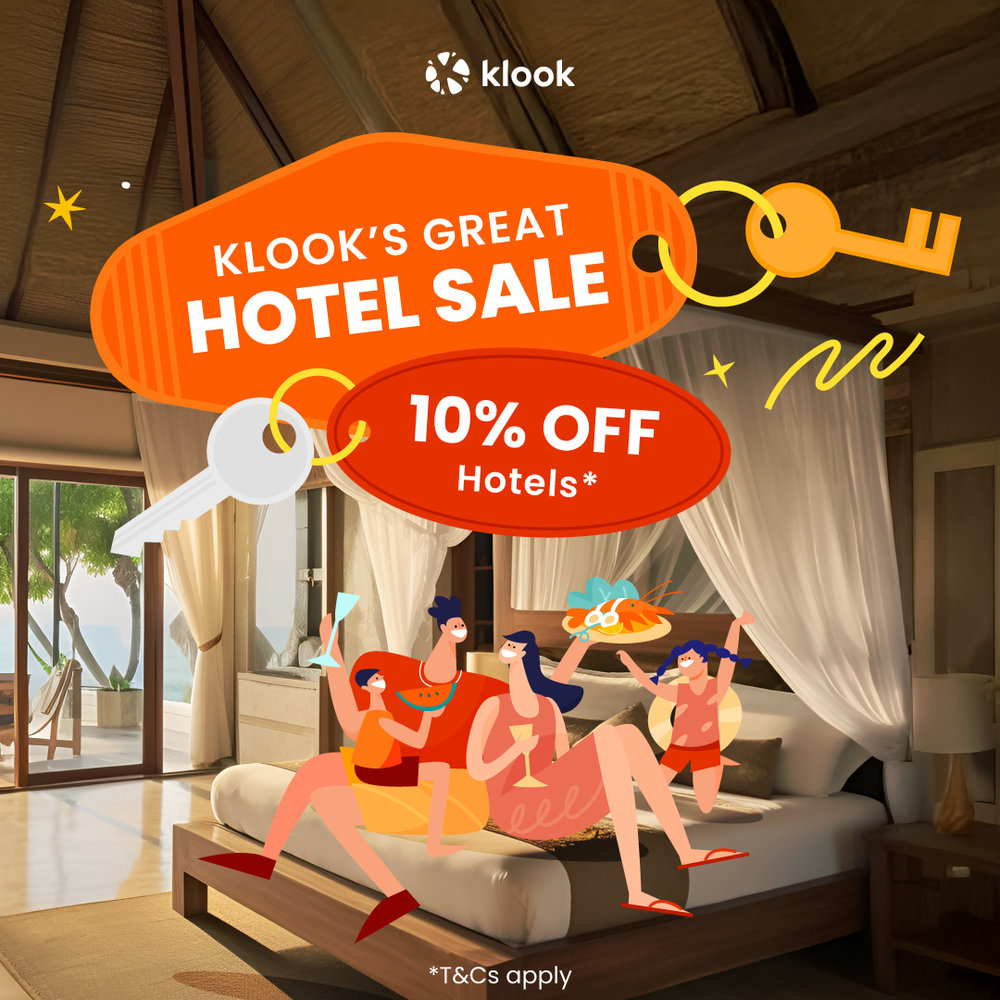 Klook's Great Hotel Sale 2025 hotel travel promo