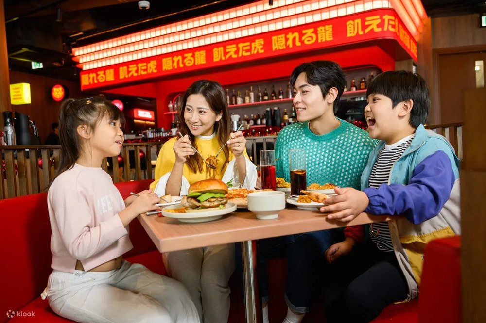 JOYPOLIS SPORTS香港主題餐廳｜4/F「Hungry Tiger Hidden Dragon」餓虎藏龍主題餐廳及酒吧