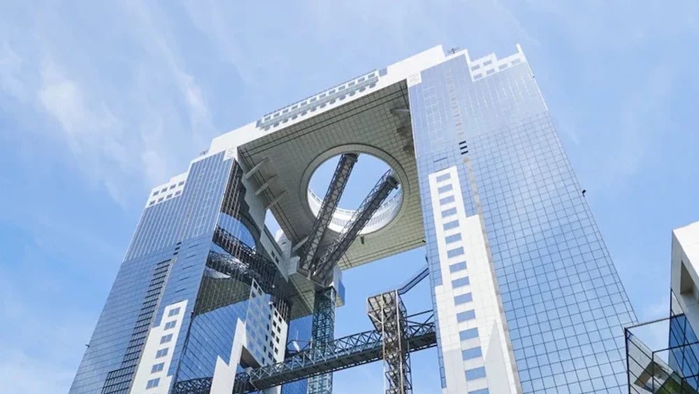 Umeda Sky Building & Đài Quan Sát Kuchu Teien - Osaka