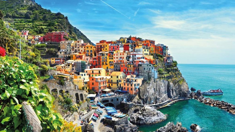 Manarola, the second smallest village in Cinque Terre