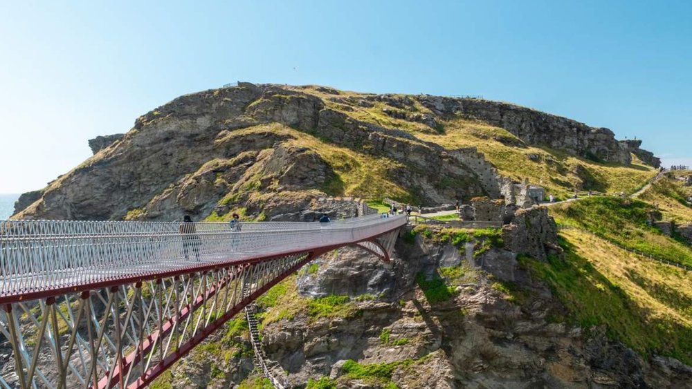 Tintagel Castle, the legendary home of King Arthur
