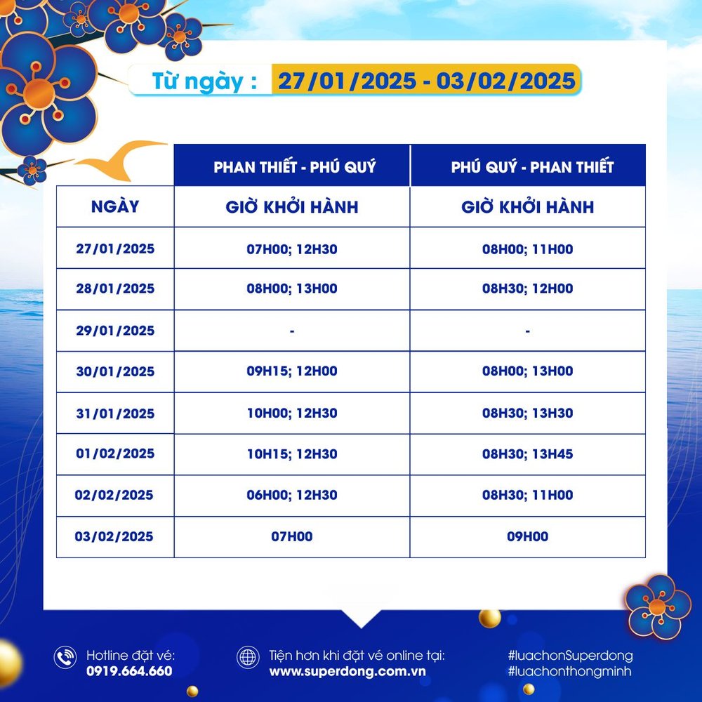 Tuyến Phú Quý - Phan Thiết