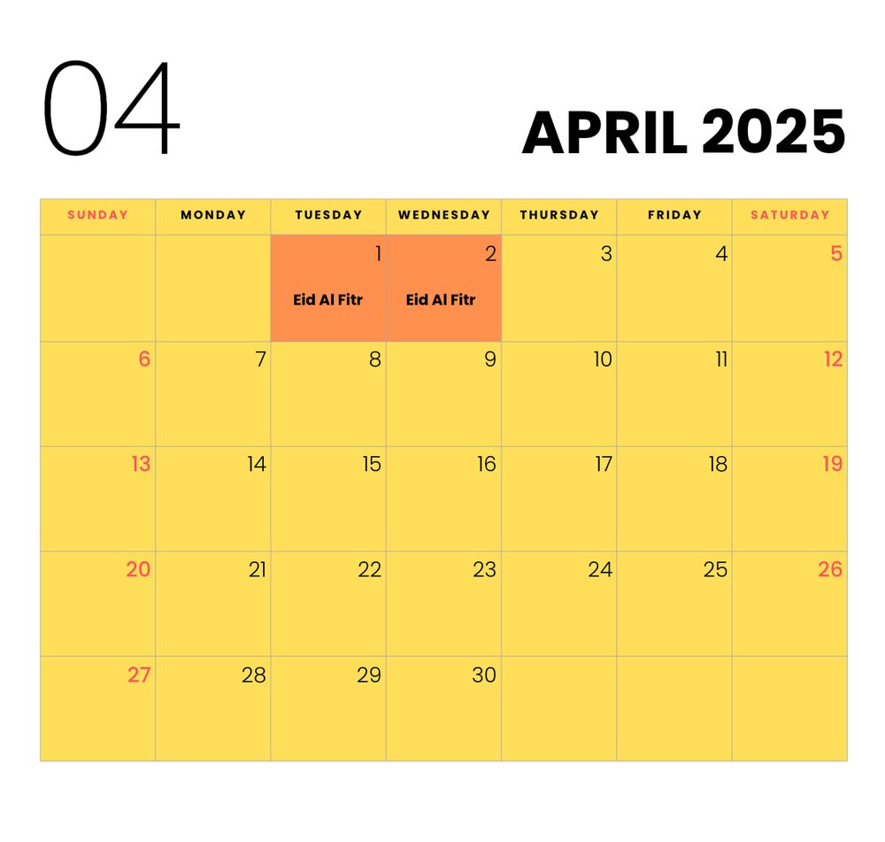 UAE Public Holidays in 2025 Maximize Your TimeOffs for Relaxed Breaks