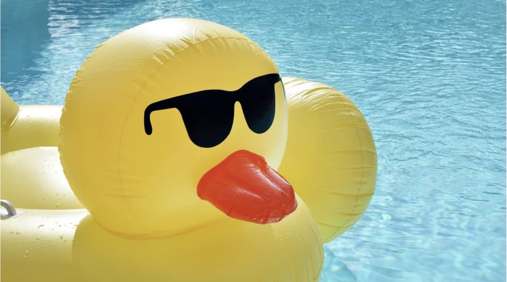 Safety first at the pool! Credits: john labelette via Unsplash