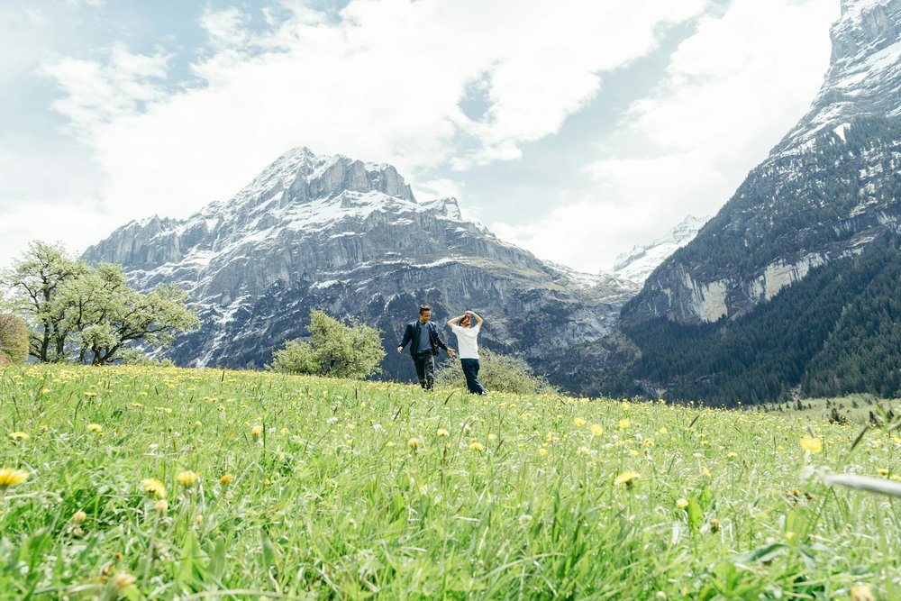 Explore the stunning landscapes of Switzerland with your loved one.
