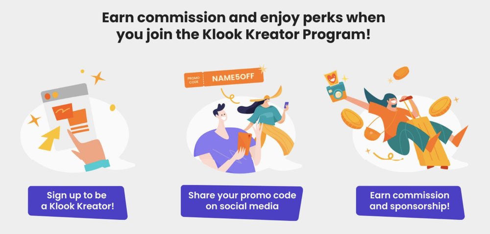 klook kreator how to join