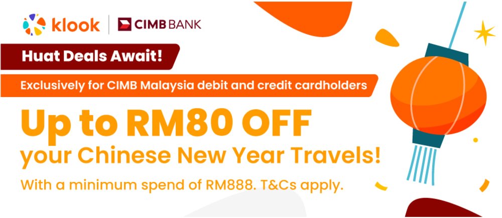 Klook CNY CIMB card promo